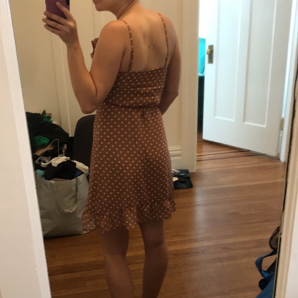 Nordstrom BP Polka dot wrap dress - Picture 3 of 3